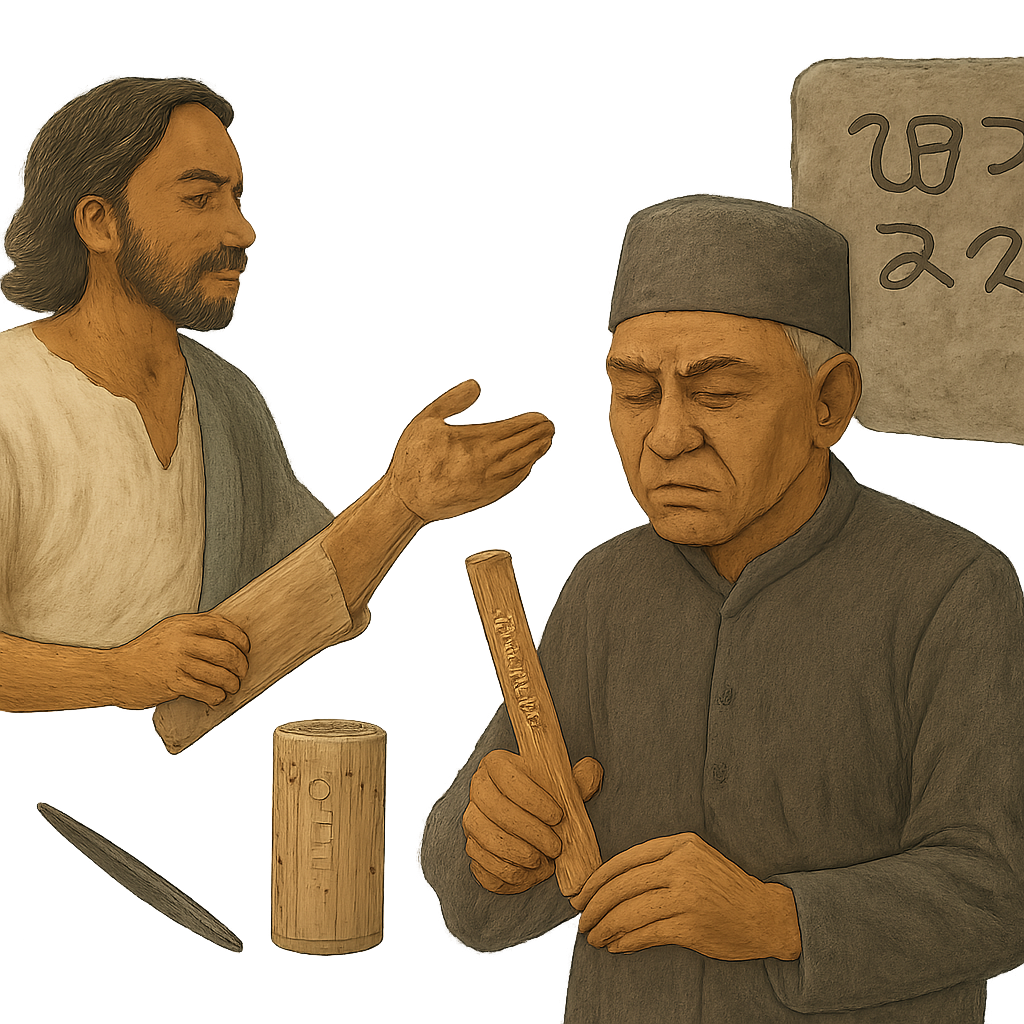 Ilustrasi Masa Awal Aksara Batak